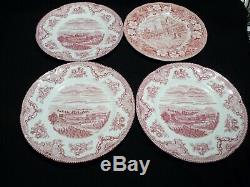 Johnson Brothers Made in England Old Britain Castles Pink Lot of 20 Pcs