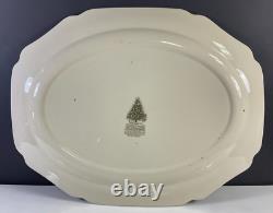 Johnson Brothers Merry Christmas 20 Platter A Genuine Hand Engraving