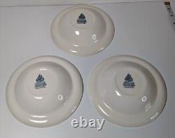 Johnson Brothers Merry Christmas Fruit/Dessert Bowls Vtg Lot of 3 Rare Dinner