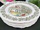 Johnson Brothers Merry Christmas Pattern 6 Dinner Plates England Painted
