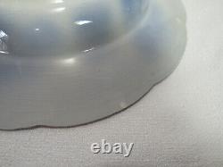 Johnson Brothers NORMANDY Beautiful Flow Blue 4 Large Rim Soup Bowls GC