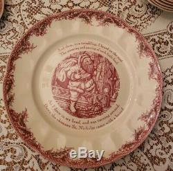 Johnson Brothers Noble Excellence Twas The Night Before Christmas Dish Set 51pc