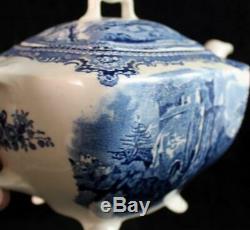 Johnson Brothers OLD BRITAIN CASTLES BLUE Teapot GREAT CONDITION