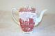 Johnson Brothers Old Britain Castles Blarney England Pink 7 1/2h Coffee Pot