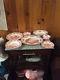 Johnson Brothers Old Britain Castles Pink. Approximately 42 Pieces