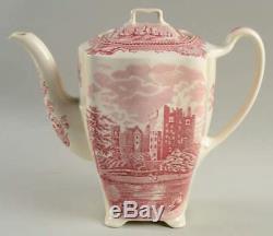 Johnson Brothers OLD BRITAIN CASTLES PINK (MADE IN ENGLAND) Coffee Pot 5817757