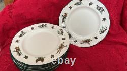 Johnson Brothers Of England Vintage Brookshire Dinner Plates 10.5 Lot of 11