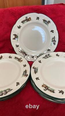 Johnson Brothers Of England Vintage Brookshire Dinner Plates 10.5 Lot of 11