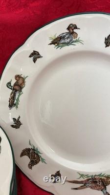 Johnson Brothers Of England Vintage Brookshire Dinner Plates 10.5 Lot of 11