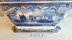 Johnson Brothers Old Britain Castles Large Blue Soup Tureen Old Mark