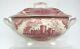 Johnson Brothers Old Britain Castles Large Pink Soup Tureen Made In England