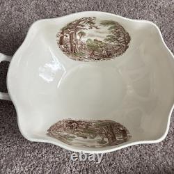 Johnson Brothers Old Britain Castles Multi Colored Rectangular Tureen With Lid