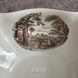 Johnson Brothers Old Britain Castles Multi Colored Rectangular Tureen With Lid