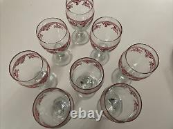 Johnson Brothers Old Britain Castles Pink 16 Oz Iced Tea Glass (set Of 8)