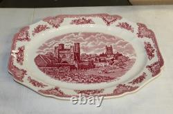 Johnson Brothers Old Britain Castles Pink 20 Large Serving Turkey Platter