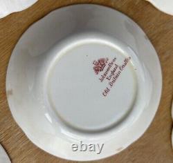 Johnson Brothers Old Britain Castles Pink 21 Pc Red Mark Bowls, Plates, Cups