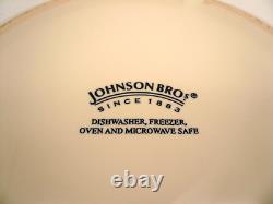Johnson Brothers Old Britain Castles Pink 2 Qt Round Covered Casserole Dish
