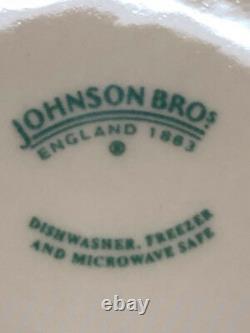 Johnson Brothers Old Britain Castles Pink Centerpiece Bowl 10 Blarney Castle