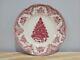 Johnson Brothers Old Britain Castles Pink Christmas Salad Plate Set Of 4