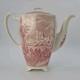 Johnson Brothers Old Britain Castles Pink Coffee / Teapot Pink No Crown England