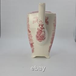 Johnson Brothers Old Britain Castles Pink Coffee / Teapot Pink No Crown England
