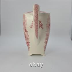 Johnson Brothers Old Britain Castles Pink Coffee / Teapot Pink No Crown England