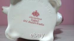 Johnson Brothers Old Britain Castles Pink Coffee / Teapot Pink No Crown England