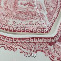 Johnson Brothers Old Britain Castles Pink Coffee / Teapot Pink No Crown England