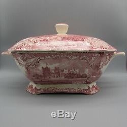 Johnson Brothers Old Britain Castles Pink Large Soup Tureen