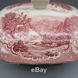 Johnson Brothers Old Britain Castles Pink Large Soup Tureen