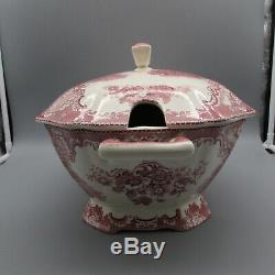 Johnson Brothers Old Britain Castles Pink Large Soup Tureen