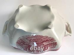 Johnson Brothers Old Britain Castles Pink Soup Tureen with Lid Rayland Castle