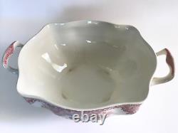 Johnson Brothers Old Britain Castles Pink Soup Tureen with Lid Rayland Castle