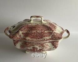 Johnson Brothers Old Britain Castles Soup Tureen Pink