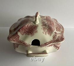 Johnson Brothers Old Britain Castles Soup Tureen Pink