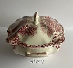 Johnson Brothers Old Britain Castles Soup Tureen Pink