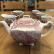 Johnson Brothers Old Britain Castles Tea Pot With Sugar And Creamer Set