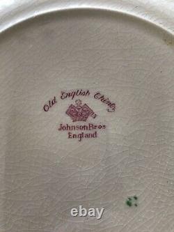 Johnson Brothers Old English Chintz- 6 dinner plates