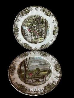 Johnson Brothers Plates The Friendly Village 12 Different Designs Excellent