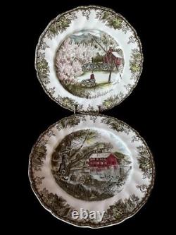Johnson Brothers Plates The Friendly Village 12 Different Designs Excellent