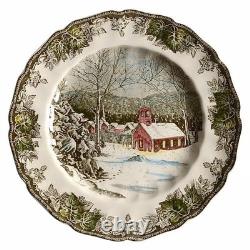 Johnson Brothers Plates The Friendly Village The School House Lot of 12