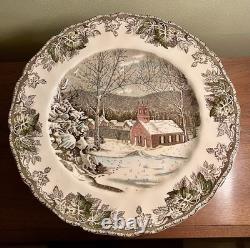 Johnson Brothers Plates The Friendly Village The School House Lot of 12