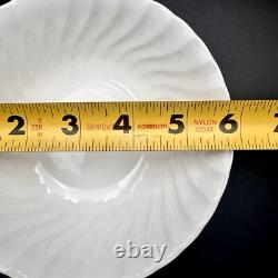 Johnson Brothers REGENCY 5 7/8 Coupe Cereal Bowls SET/3 England White Swirl VTG