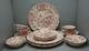 Johnson Brothers Rose Chintz Pink 20 Piece Set Four Place Settings Made England