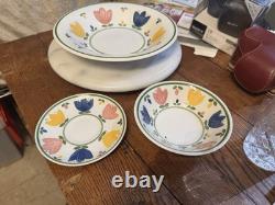Johnson Brothers Rare Nicole pattern, 8 Pasta Bowls, 8 SoupCereal Bowl, 6 saucer