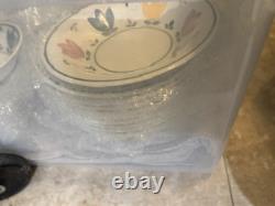 Johnson Brothers Rare Nicole pattern, 8 Pasta Bowls, 8 SoupCereal Bowl, 6 saucer