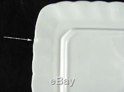 Johnson Brothers Regency 1/2 lb Butter Dish, 6-7/8, white, swirl, RARE 1/2 LB