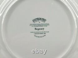 Johnson Brothers Regency (6) Large Dinner (8) Bread Plates (6) Cereal Bowls Set