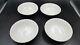 Johnson Brothers Regency White Round Coupe Cereal Bowls Swirl Ironstone England