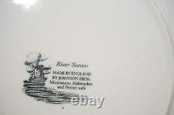 Johnson Brothers River Scenes (4) Dinner Plates, 10 3/4